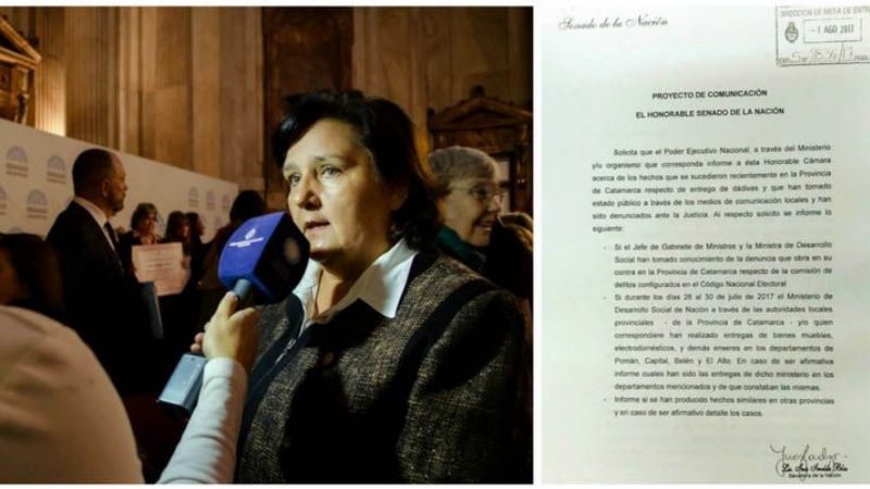 Piden que el gobierno nacional informe por las dádivas