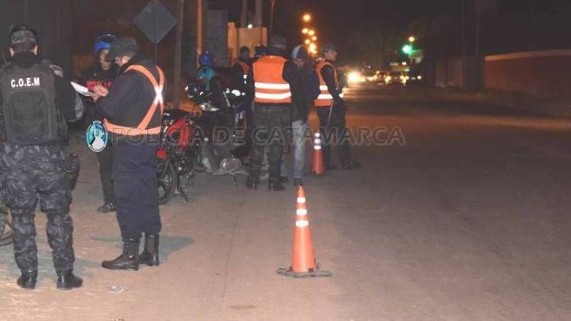 Retienen 16 motos en un control