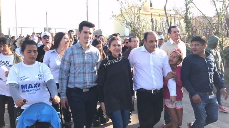 Saadi, Ginocchio y Mascheroni en el Barrio Villa Eumelia