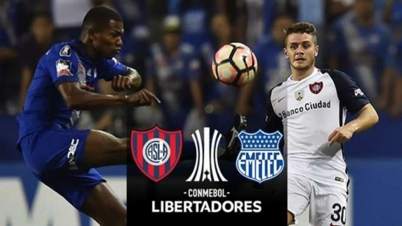 San Lorenzo con Emelec por la Copa Libertadores