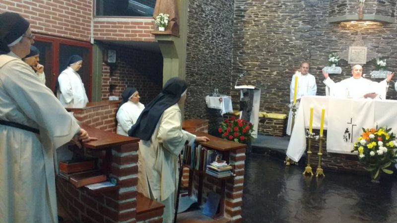 Las Monjas Dominicas honraron a su Santo Patrono