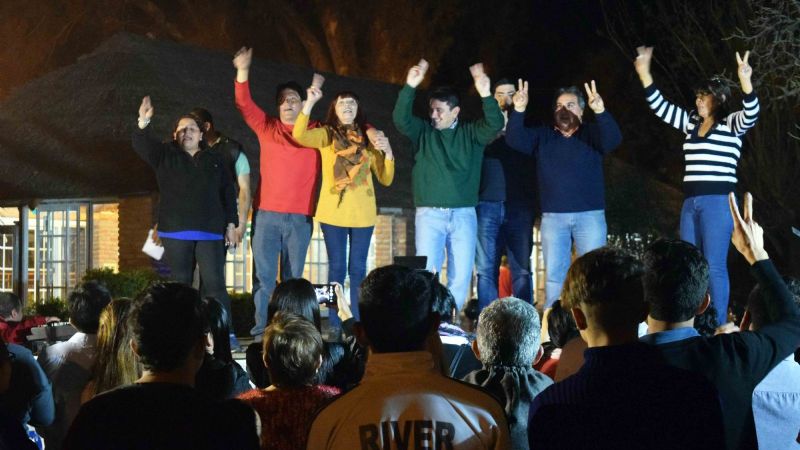 El oficialismo cerró la campaña en Fray M. Esquiú