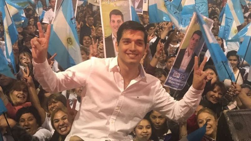 Multitudinario cierre de campaña de Mascheroni