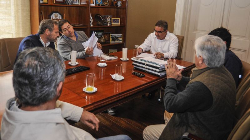 Obras de gas natural para los vecinos de la ciudad