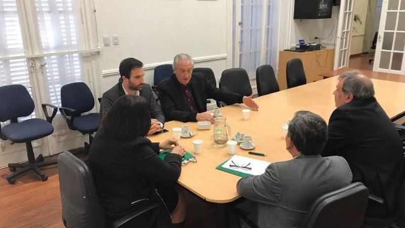 Reunión de trabajo entre el Gobierno Provincial y el BNA