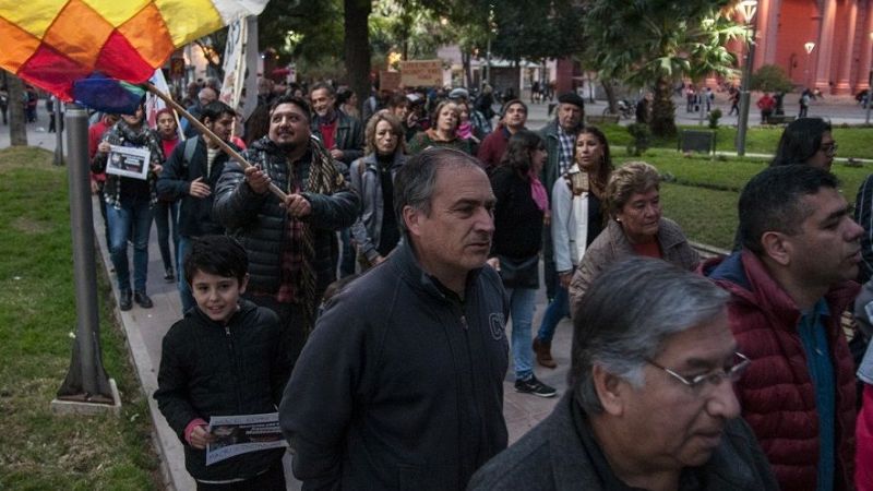 Catamarca marchó por la aparición de Maldonado