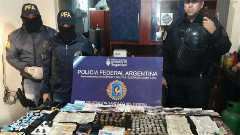 Familia "narco" vendía droga al fondo de un colegio secundario