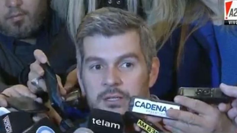 Marcos Peña: "A las 21 estarán los primeros resultados"