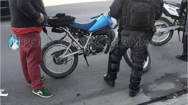 Secuestran moto con pedido de secuestro del año 2012
