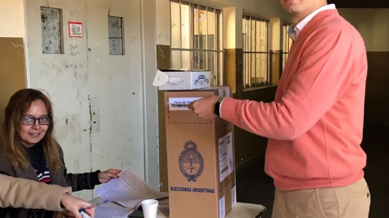 Mascheroni emitió su voto