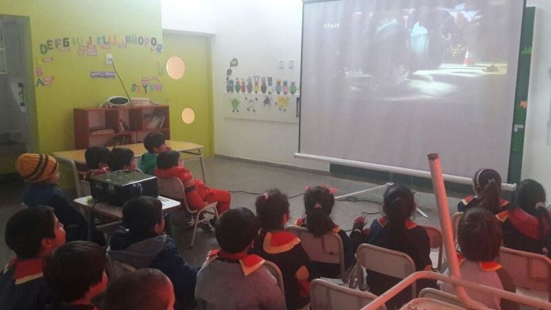 El Cine Móvil del INCAA pasó por Paclín y va a Belén