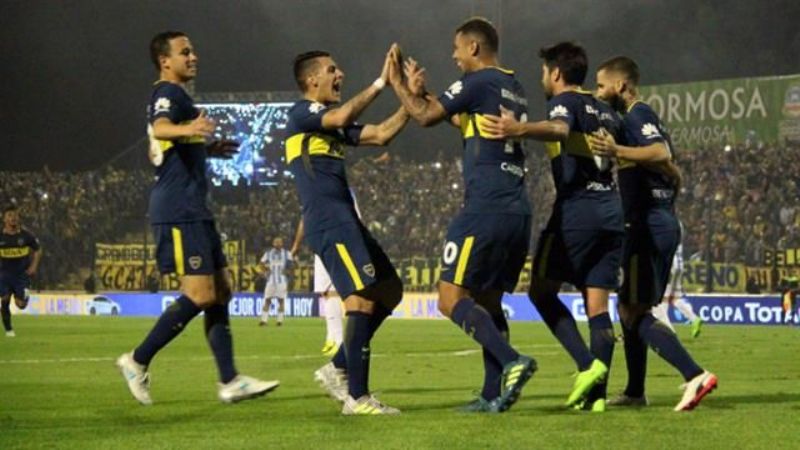 Boca pasó con goleada 5-0 en la Copa Argentina