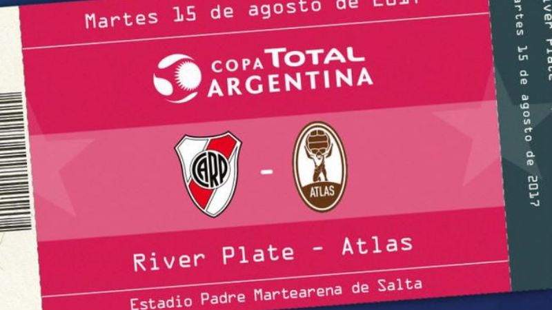 Hoy, River con Atlas de la “D”, en Salta