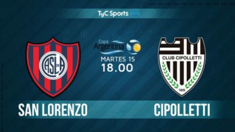 San Lorenzo ante Cipolletti también por Copa Argentina