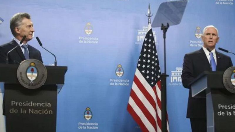 "Los EEUU no se van a quedar cruzados de brazos"