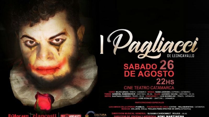 Presentan la ópera “I Pagliacci”