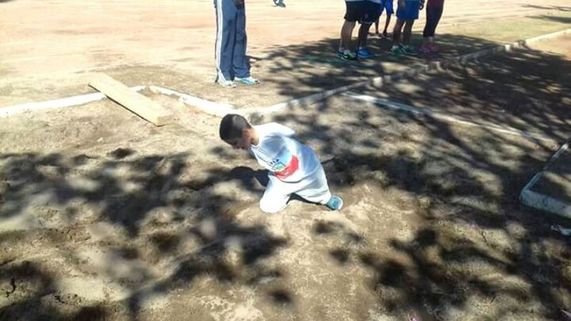Chicos de La Paz en el Encuentro Provincial de Deporte Adaptado