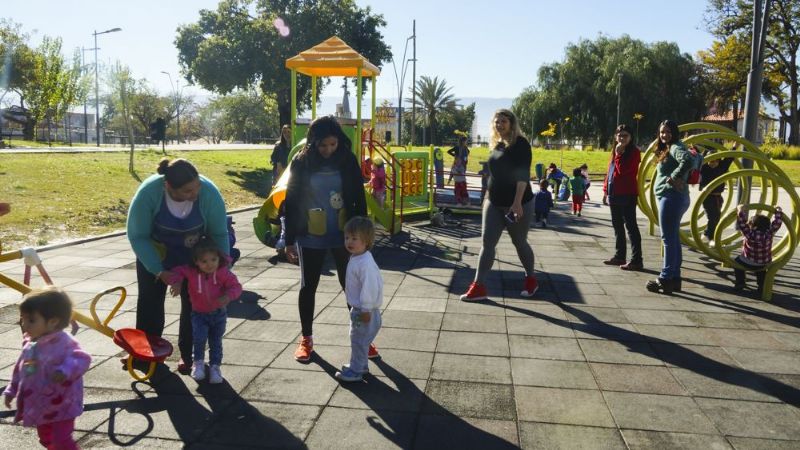 Abuelos de los jardineritos se sumaron a la Semana del Niño