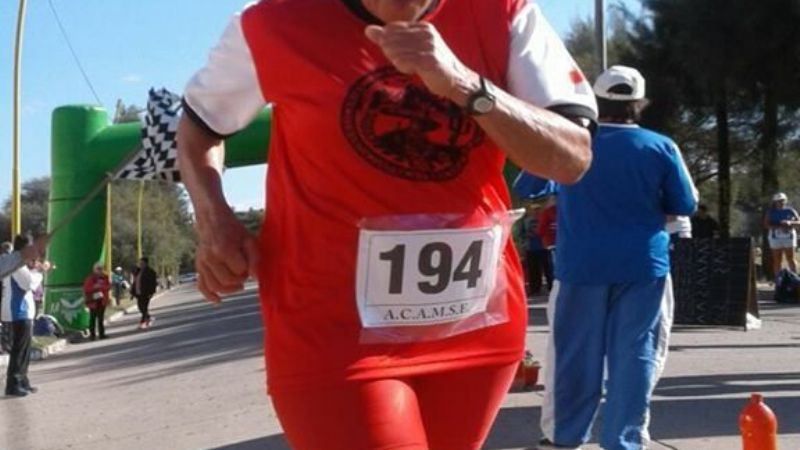 Martha Fernández al Nacional de Marcha