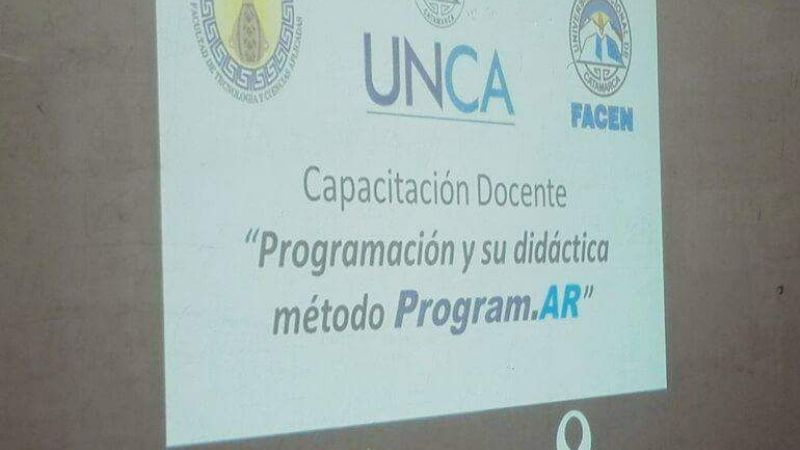 Comenzó la capacitación a docentes de la provincia