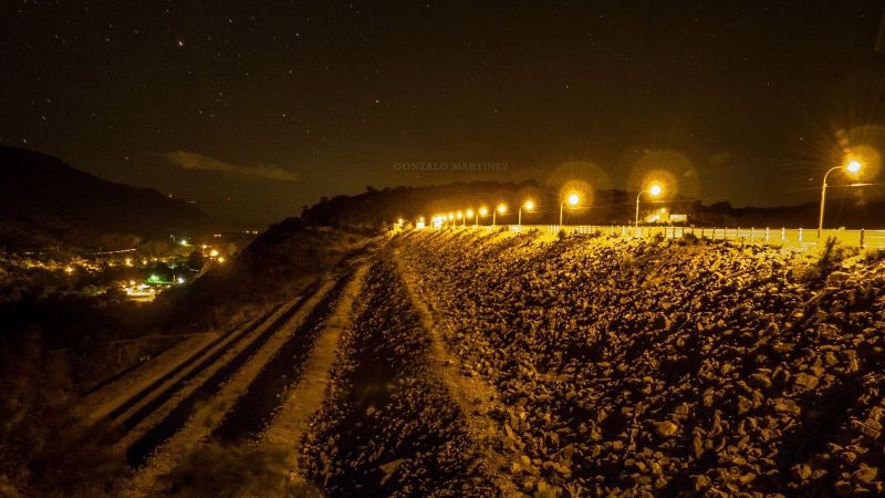 Persecución desde el dique Las Piquitas hasta La Carrera