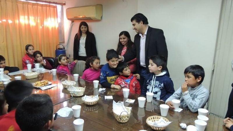 Alumnos de San Antonio de Paclín visitaron la Legislatura