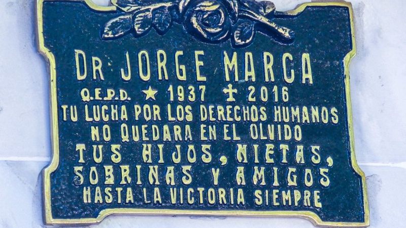 “Masacre”: Emotivo homenaje al Dr. Jorge Marca