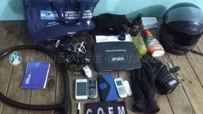 En Bº Parque América, recuperan elementos sustraídos