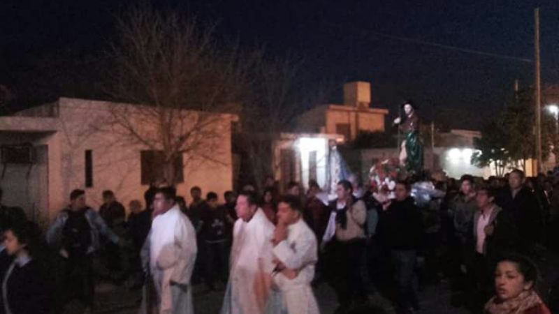 San Roque: Recreo acompañó a su Santo Patrono