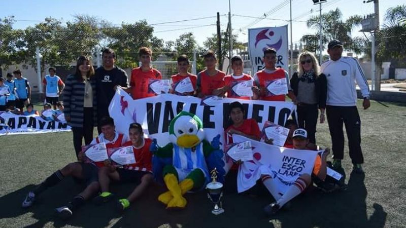 Se jugaron las finales de fútbol y vóley playa de los Juegos Interescolares