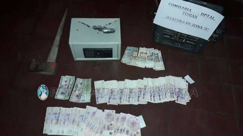 Esclarecen un robo en Pomán