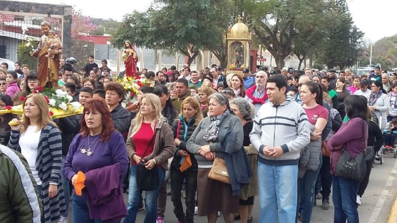 Celebraron a San Roque en La Chacarita