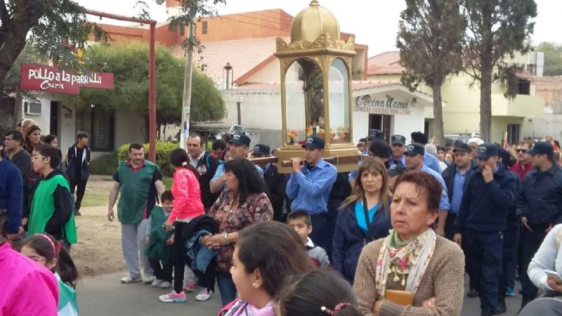 Celebraron a San Roque en La Chacarita