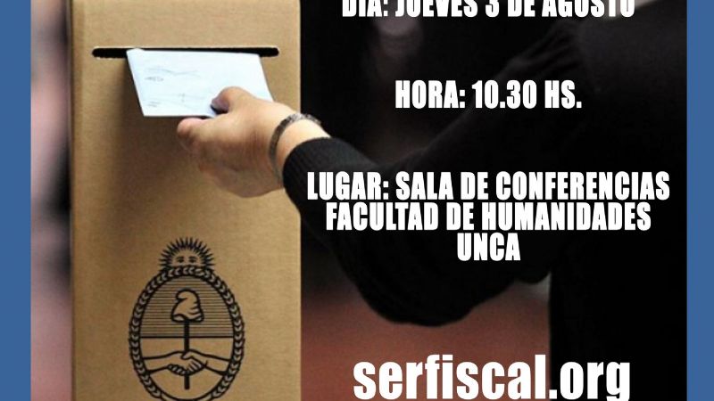 PASO: Especialistas capacitarán a presidentes y fiscales de mesa
