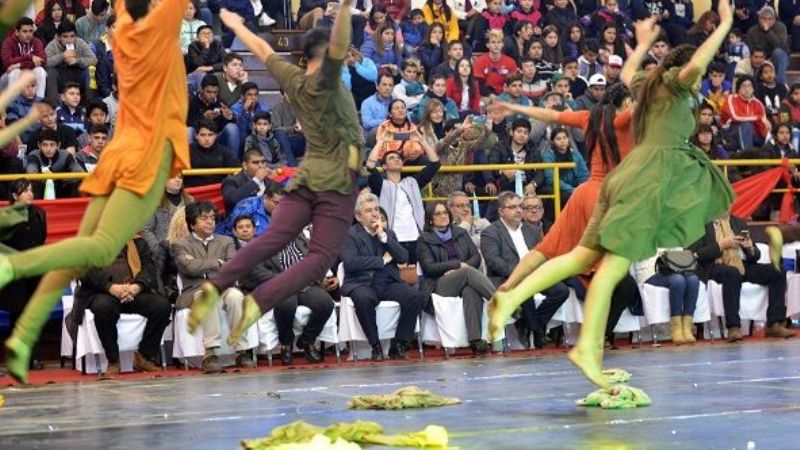 Corpacci participó del lanzamiento de los Juegos Interescolares y Juegos Catamarqueños