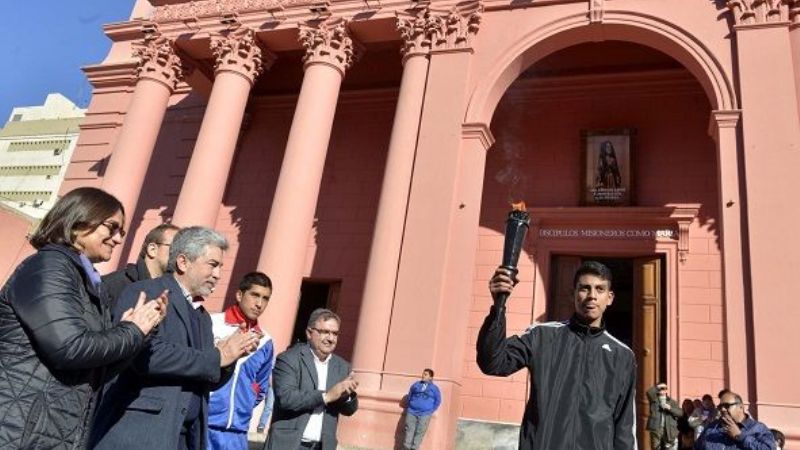 Corpacci participó del lanzamiento de los Juegos Interescolares y Juegos Catamarqueños