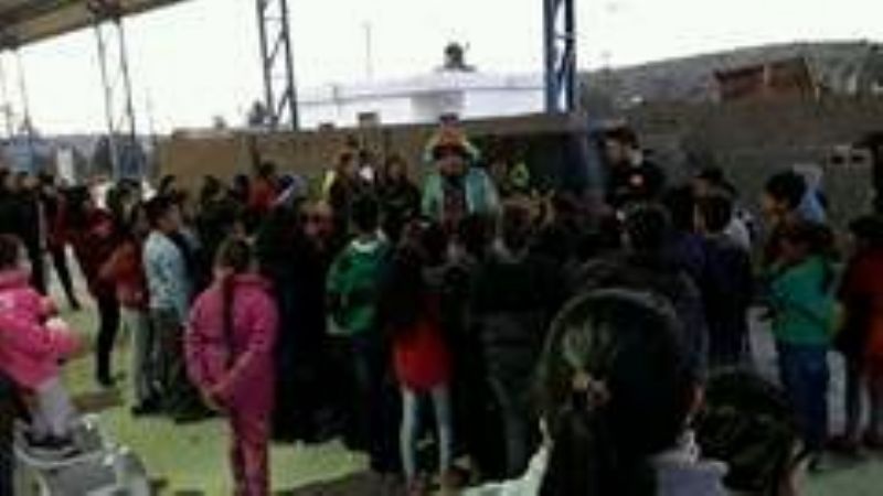 Gran festejo de los niños en El Alto