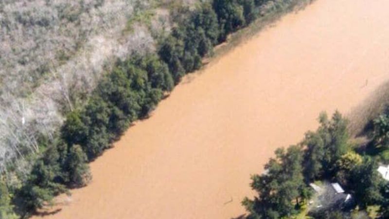 Hallaron restos humanos en el avión que cayó en el Delta