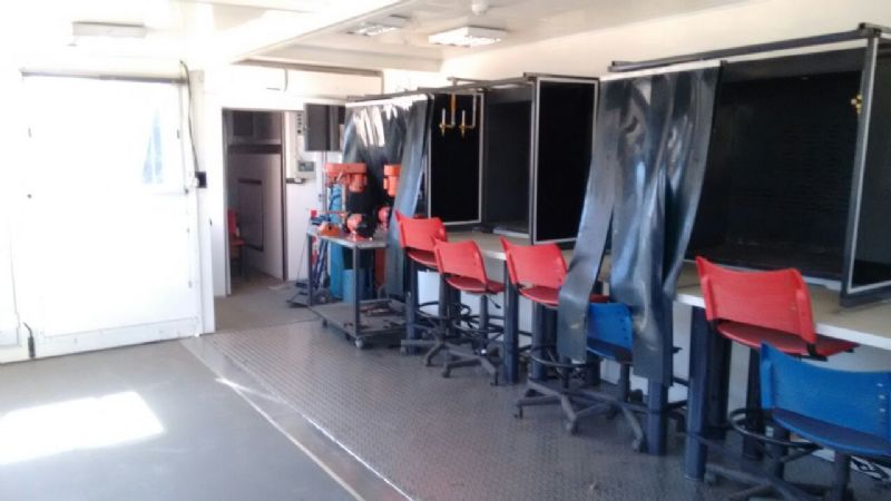 Ya está en Recreo el Aula Móvil Taller