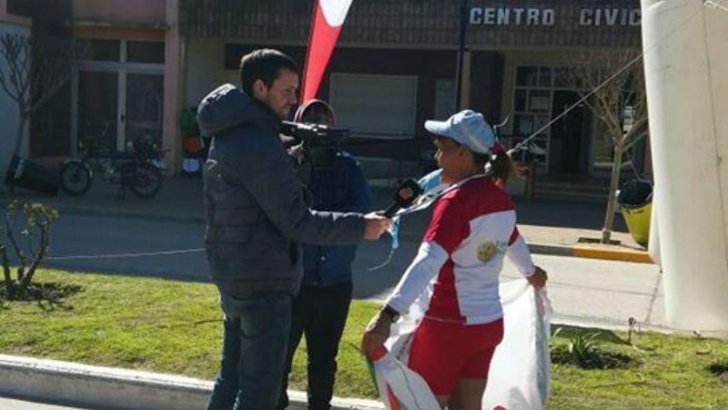 Fernández campeona de 20km y 5km de marcha en Necochea