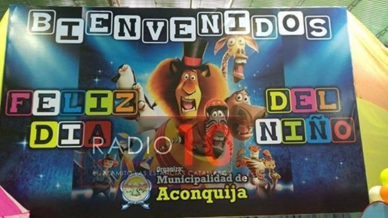 Gran fiesta del Día del Niño en Aconquija