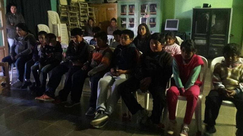 El Cine Móvil/INCAA pasó al sur de Tinogasta