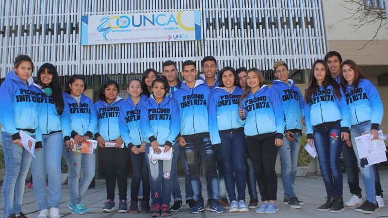 Alumnos de Las Tejas, Valle Viejo, visitaron la UNCa