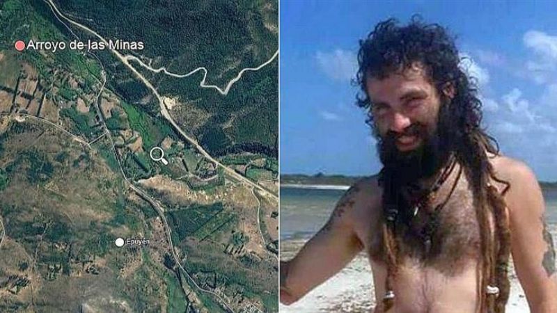 Rastrillan un arroyo por la denuncia de aparición de un cuerpo sin vida