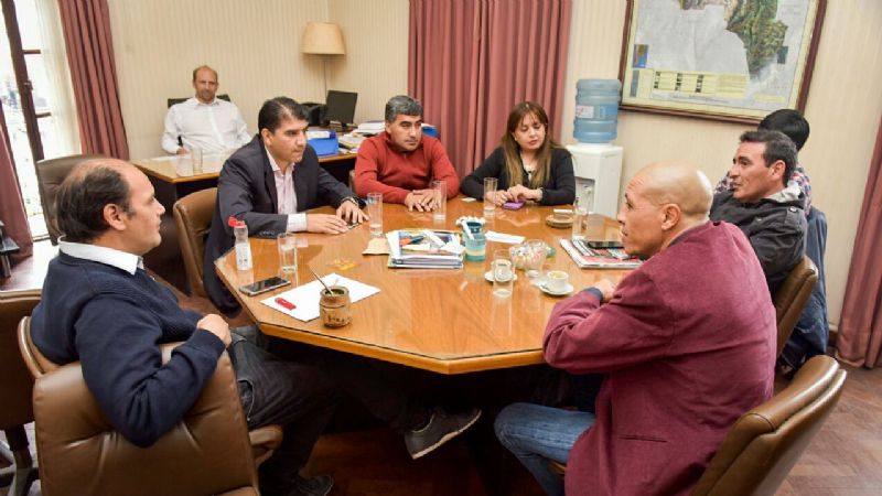 Reunión por la unidad del PJ en Paclín