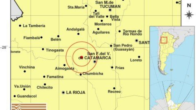 Leve sismo en la Capital