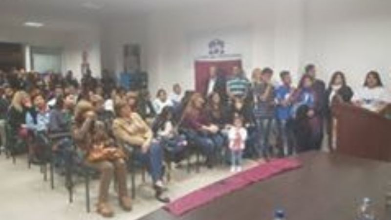 Dirigencia andalgalense en homenaje a Octavio Gutiérrez