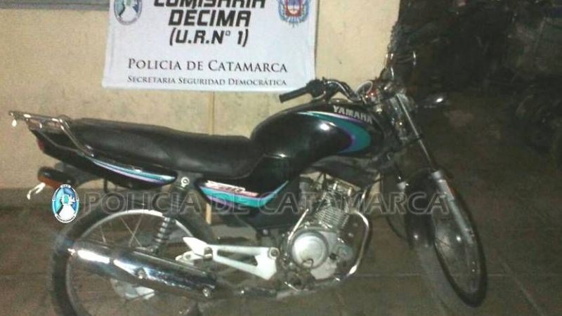 Aprehenden a un ladrón de motos en el sur de la Capital