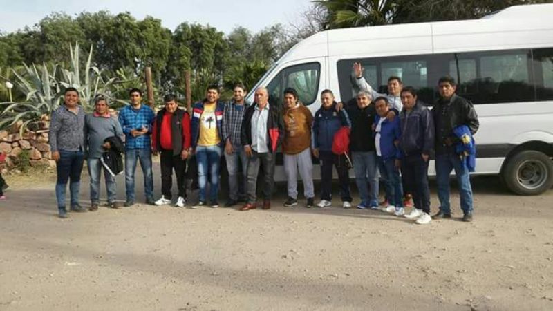 Veteranos de Icaño jugaron con "las viejas glorias" de Boca Jrs.