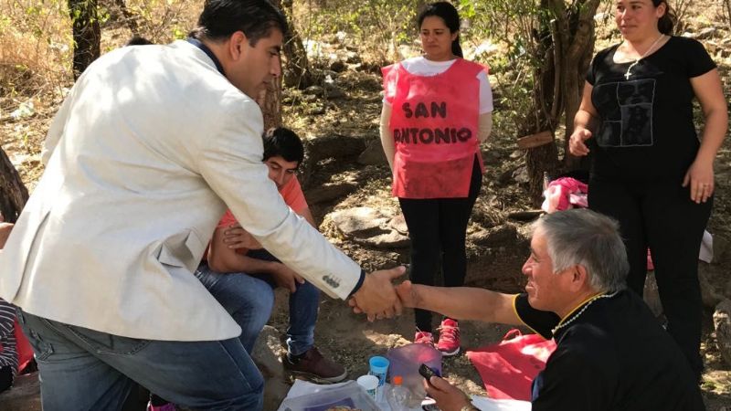 Cordero peregrinó junto al pueblo de Paclín a la Catedral
